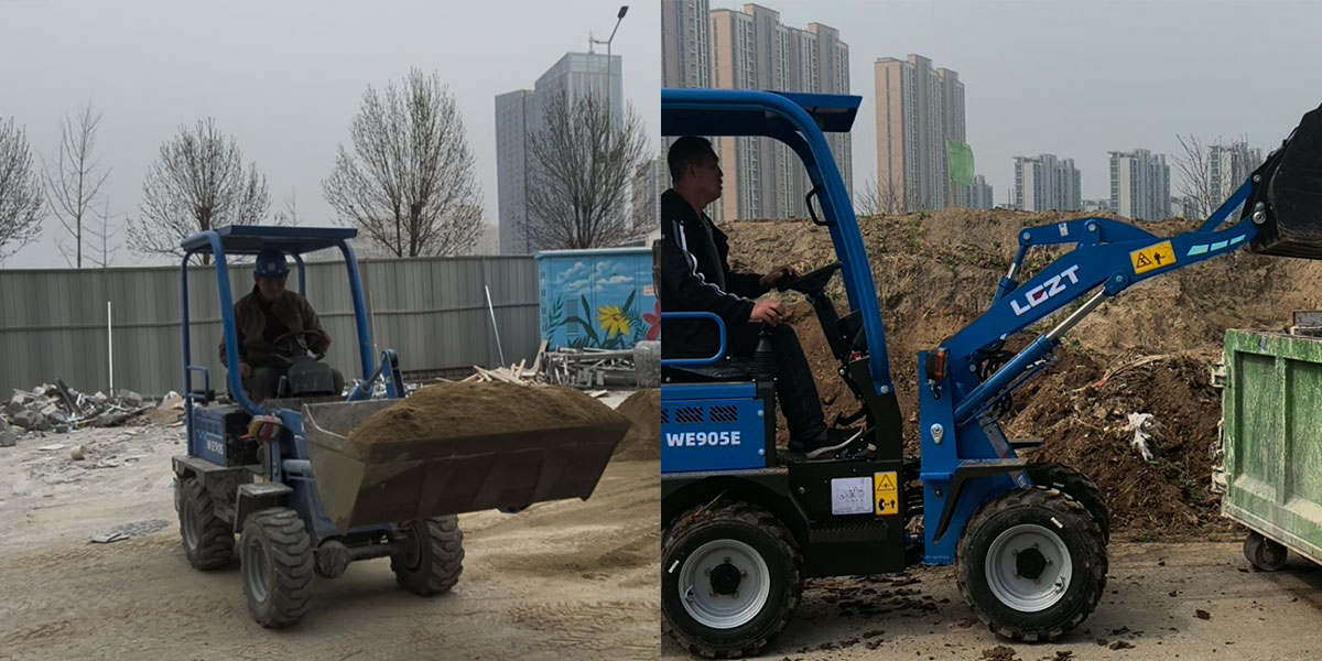 Chargeuse sur pneus électrique Chargeuse sur pneus électrique