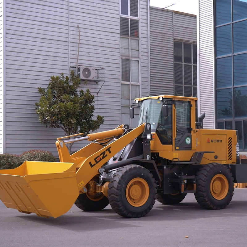 A Loader For Shoveling Sand