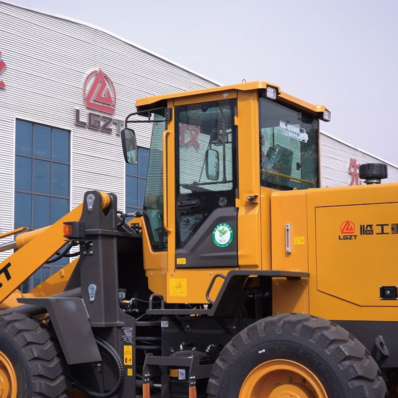 A Loader For Shoveling Sand