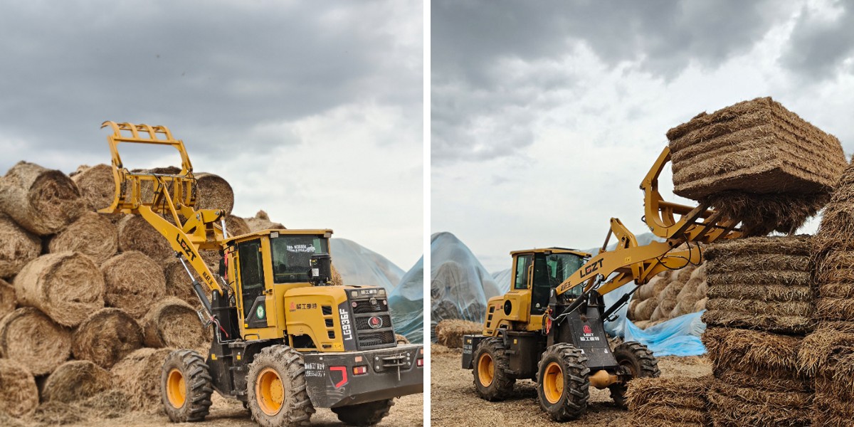 Wheel Loader Pengambil Jerami Wheel Loader Pengambil Jerami