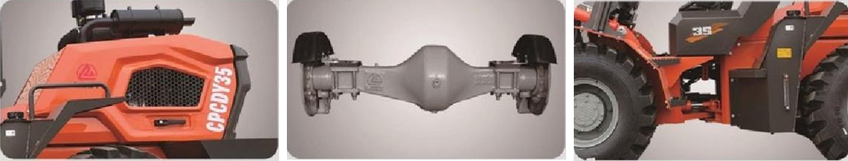 3.5T Rough Terrain Forklift 3.5T Rough Terrain Forklift