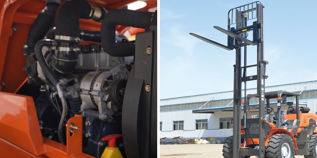 Compact All Terrain Forklift Compact All Terrain Forklift