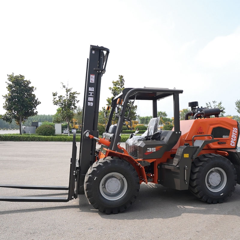 Small Rough Terrain Forklift