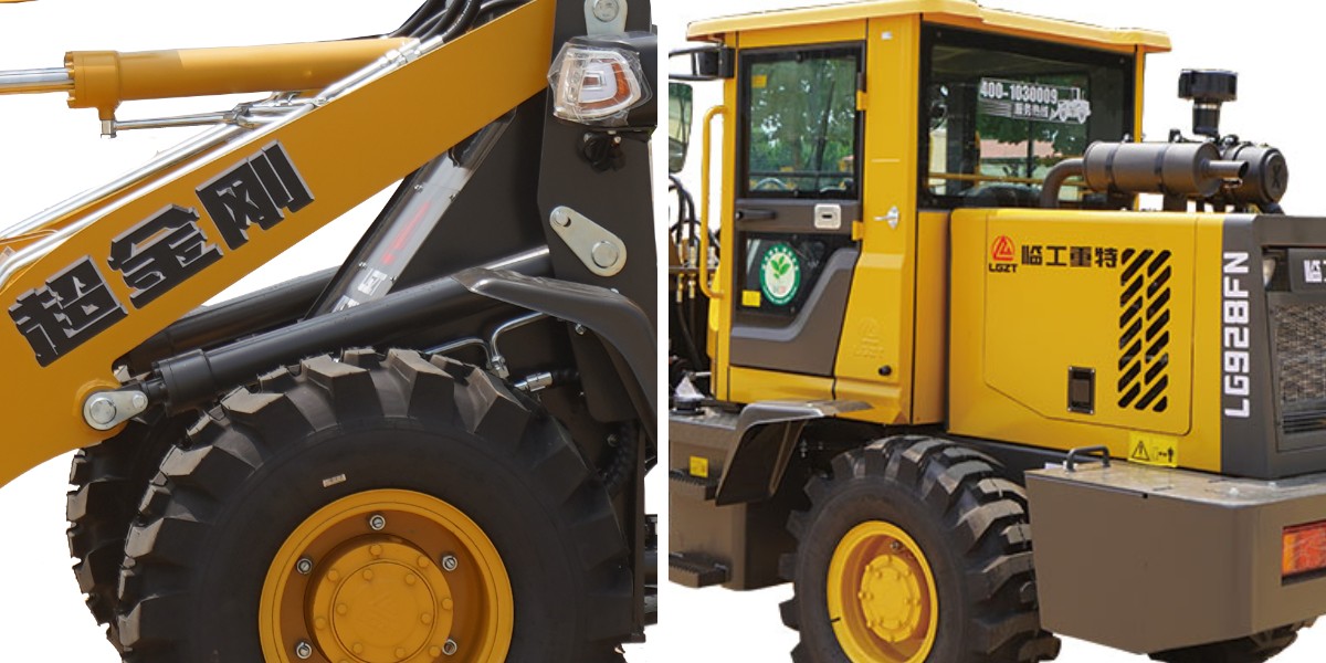 Petite chargeuse articulée sur roues Petite chargeuse articulée sur roues