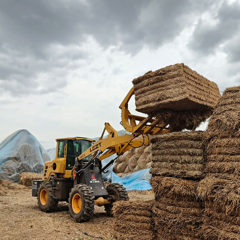 Wheel Loader Pengambil Jerami