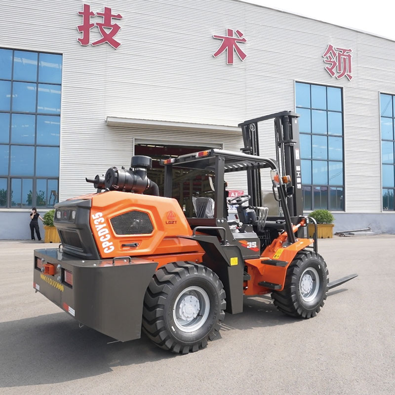 Small Rough Terrain Forklift