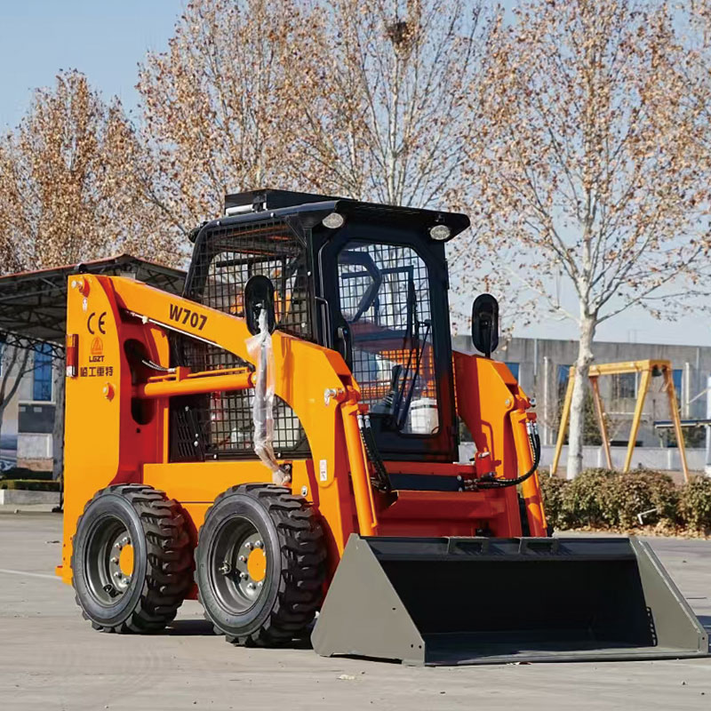 Skid Steer dengan Roda