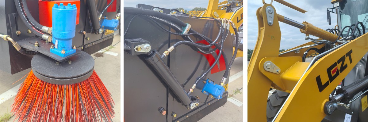 Mesin Penyapu Wheel Loader Mesin Penyapu Wheel Loader