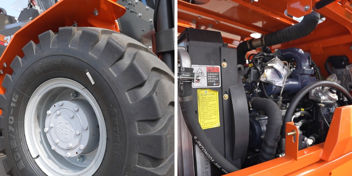 Small Rough Terrain Forklift Small Rough Terrain Forklift