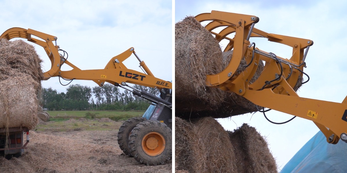Wheel Loader Pengambil Jerami Wheel Loader Pengambil Jerami
