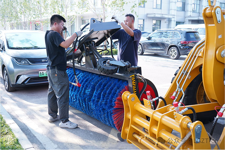 Alat Pembajak Salju Wheel Loader Alat Pembajak Salju Wheel Loader