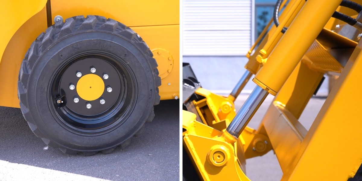 Máy xúc lật nhỏ Máy xúc lật nhỏ