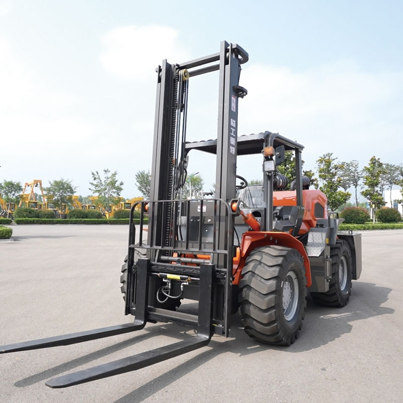 Small Rough Terrain Forklift