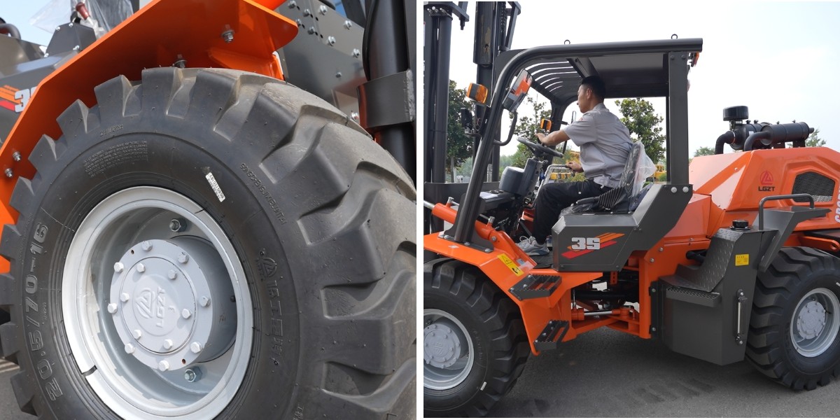 รถบรรทุกโฟร์คลิฟท์แบบออลเทอร์เรน